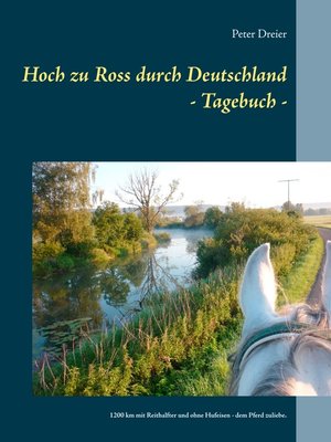 cover image of Hoch zu Ross durch Deutschland--Tagebuch -